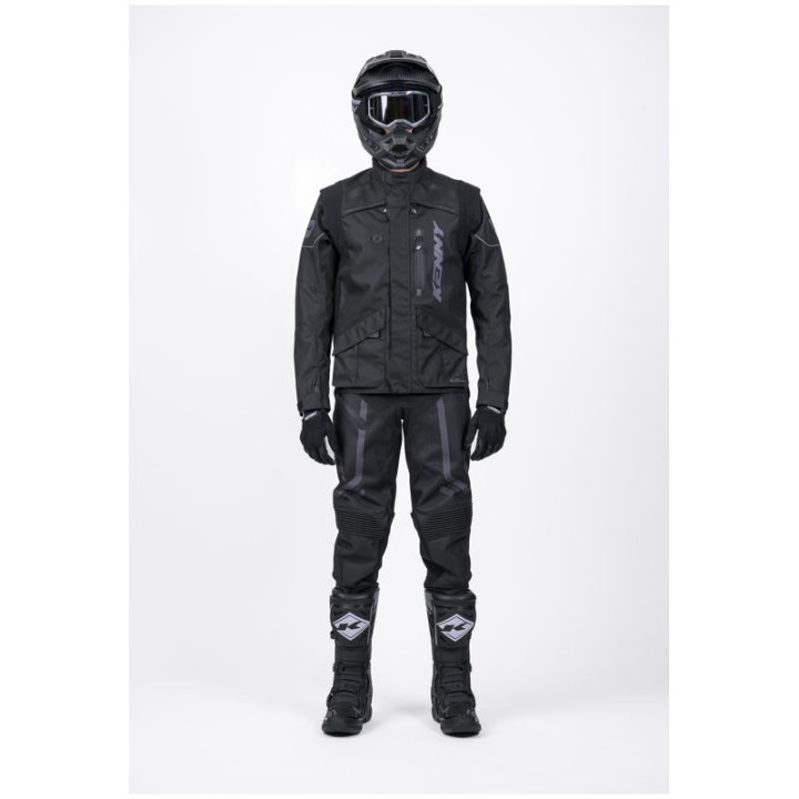 Veste enduro KENNY titanium noir | Oxmoto