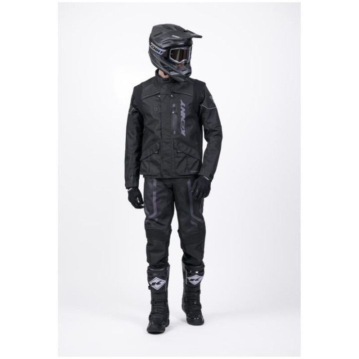 Veste enduro KENNY titanium noir | Oxmoto