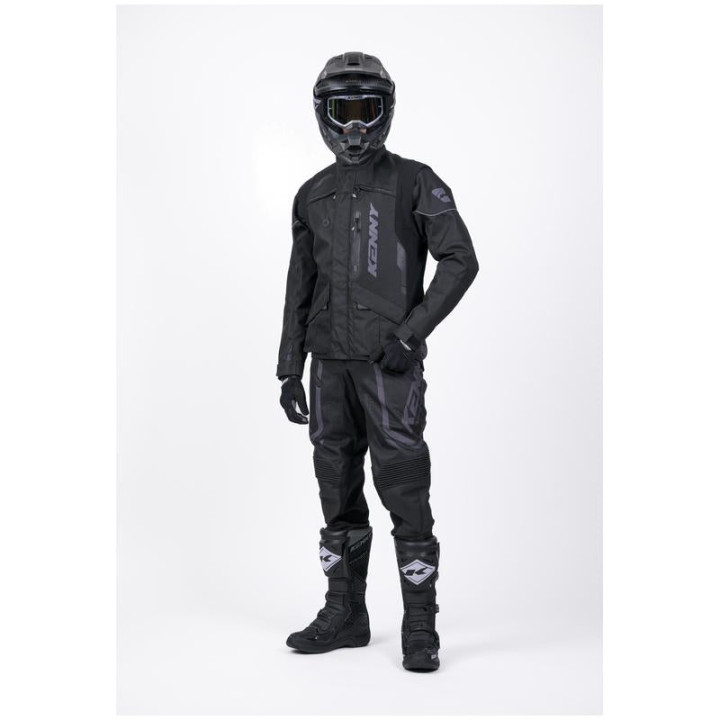 Veste enduro KENNY titanium noir | Oxmoto