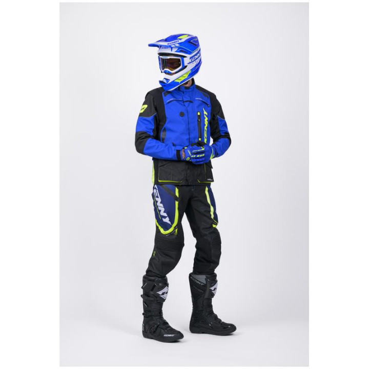 Veste enduro KENNY titanium bleu | Oxmoto