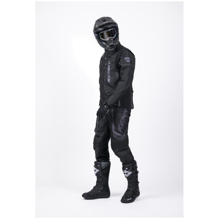 Veste enduro KENNY titanium noir | Oxmoto