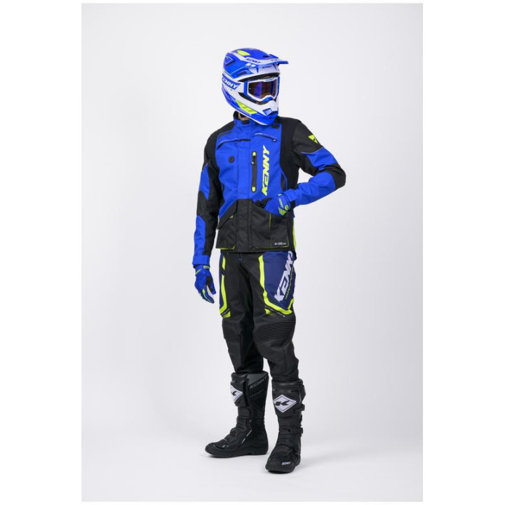 Veste enduro KENNY titanium bleu | Oxmoto