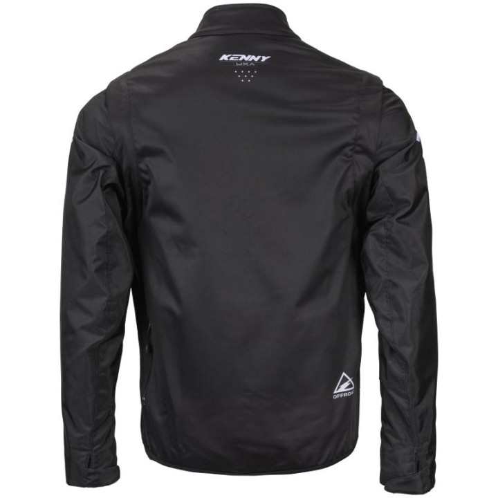 Veste enduro KENNY softshell noir | Oxmoto