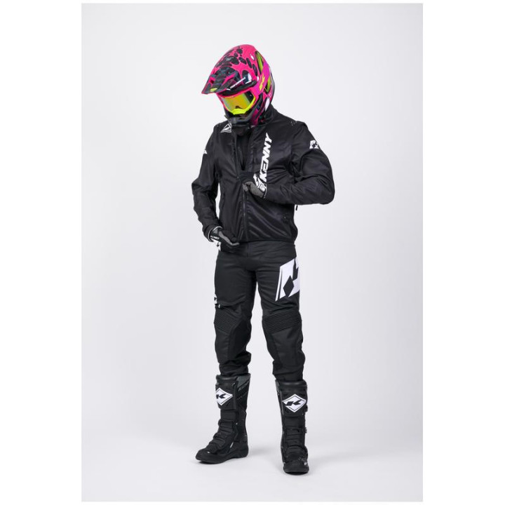 Veste enduro KENNY softshell noir | Oxmoto
