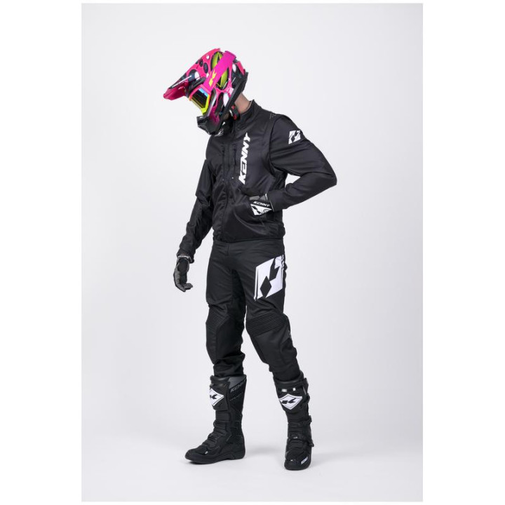Veste enduro KENNY softshell noir | Oxmoto