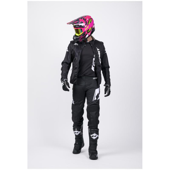 Veste enduro KENNY softshell noir | Oxmoto
