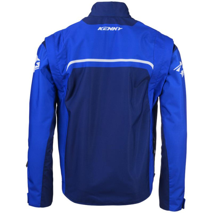 Veste enduro KENNY track bleu 2026 | Oxmoto