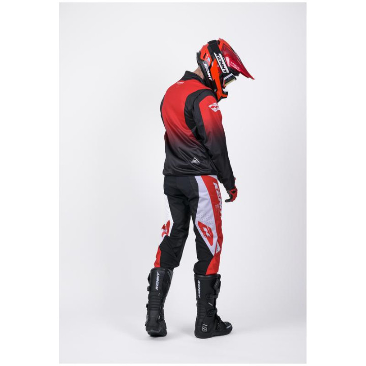 Veste enduro KENNY softshell rouge | Oxmoto