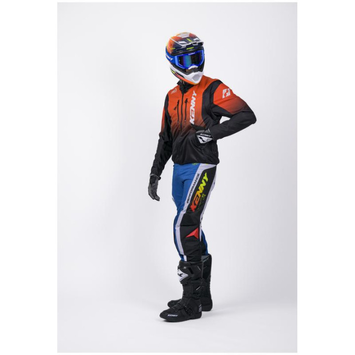 Veste enduro KENNY softshell orange | Oxmoto
