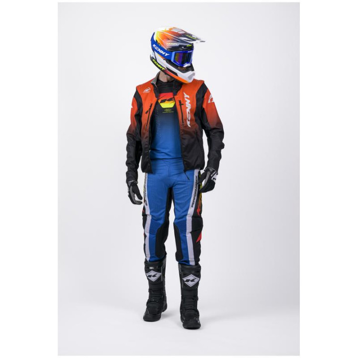 Veste enduro KENNY softshell orange | Oxmoto