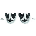 Plaque arrière Sidi mag-1 noir/blanc | Oxmoto