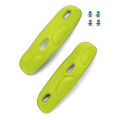 Slider de bottes Sidi nylon jaune fluo | Oxmoto