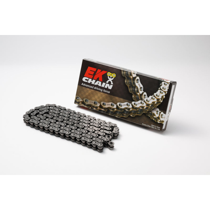 Chaine de transmission EK CHAIN 520 SRX2 - Joints Qx-Ring - attache rapide à visser
