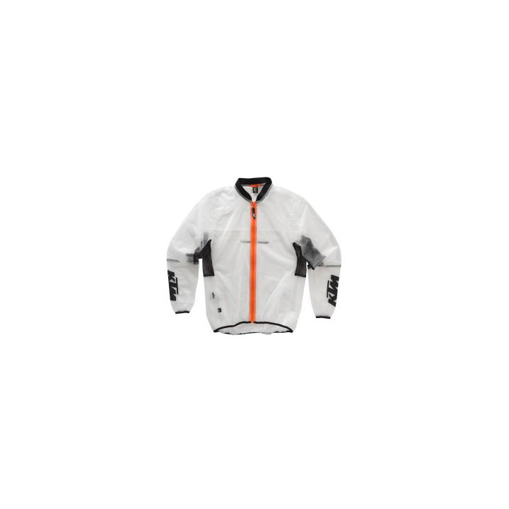 Veste de pluie KTM imperméable transparente | Oxmoto