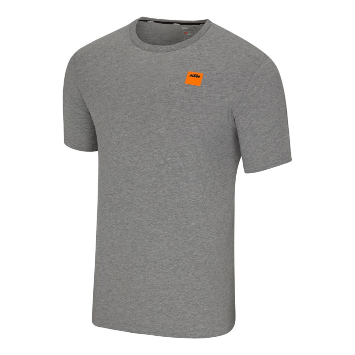 T-shirt KTM pure gris chiné foncé | Oxmoto