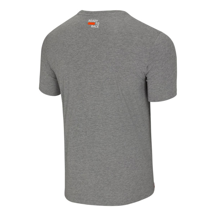 T-shirt KTM pure gris chiné foncé | Oxmoto
