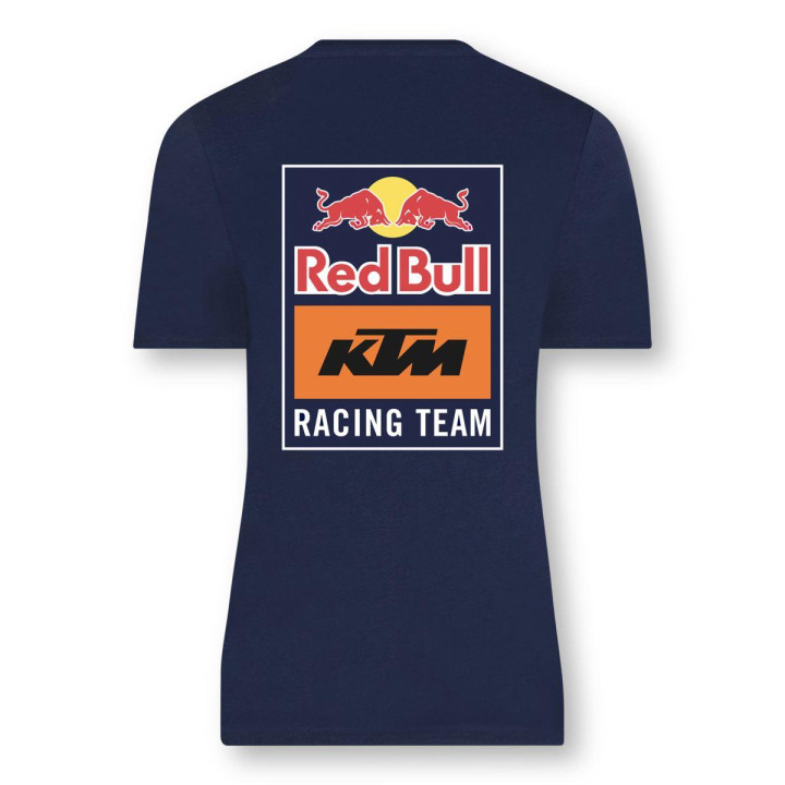 T-shirt femme KTM backprint red bull | Oxmoto