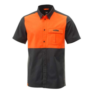 Chemise KTM méchanic orange/noir | Oxmoto