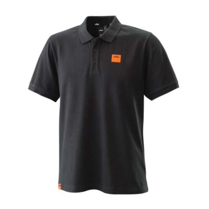 Polo KTM pure noir | Oxmoto