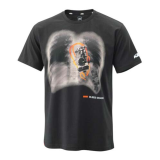 T-shirt KTM fluids noir | Oxmoto