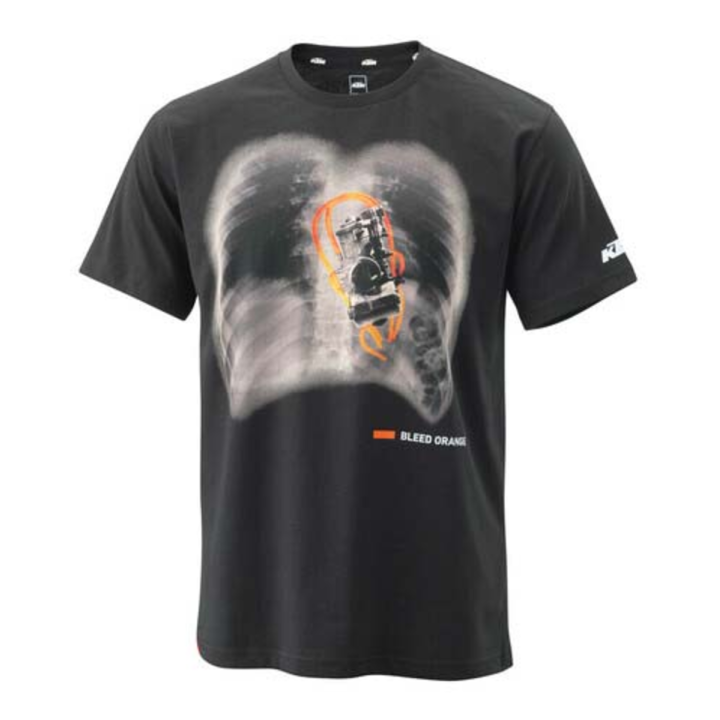 T-shirt KTM fluids noir | Oxmoto