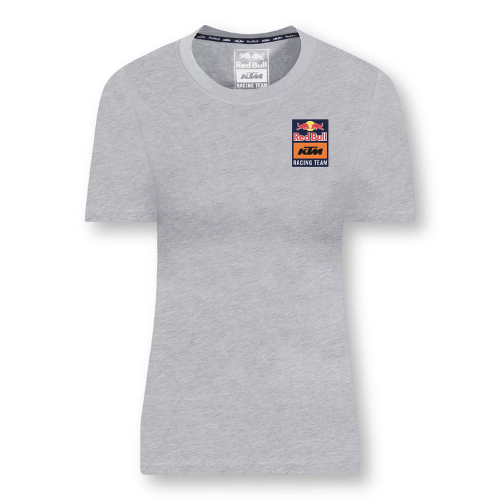T-shirt femme KTM backprint gris | Oxmoto