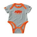 Ensemble de 2 body bébé KTM gris et blanc été | Oxmoto