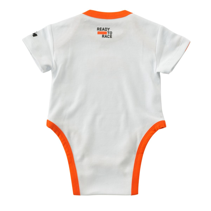 Ensemble de 2 body bébé KTM gris et blanc été | Oxmoto