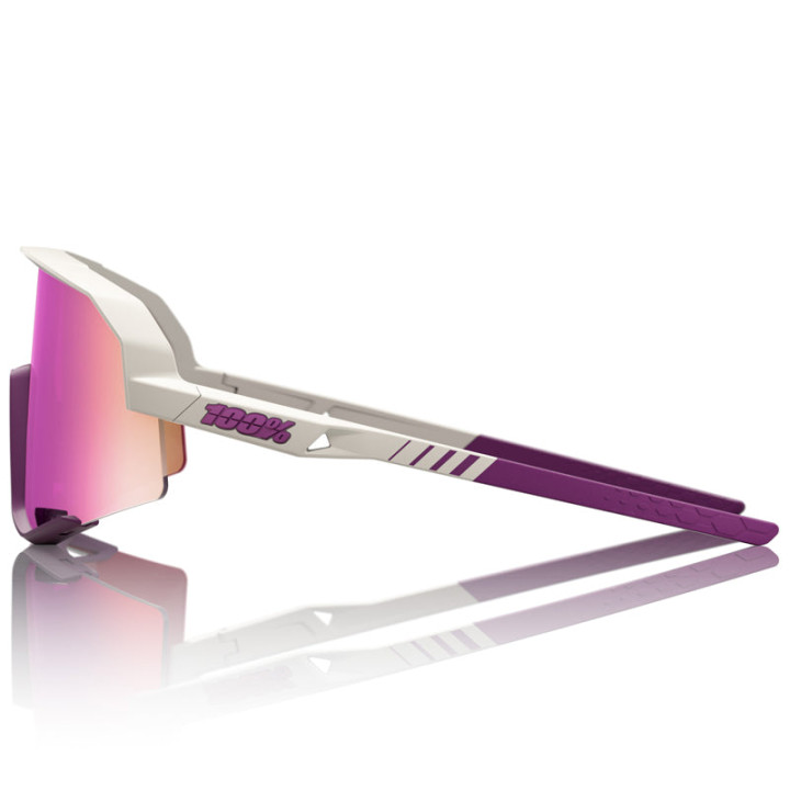 Lunettes de sport 100% slendale matte chalk | Oxmoto
