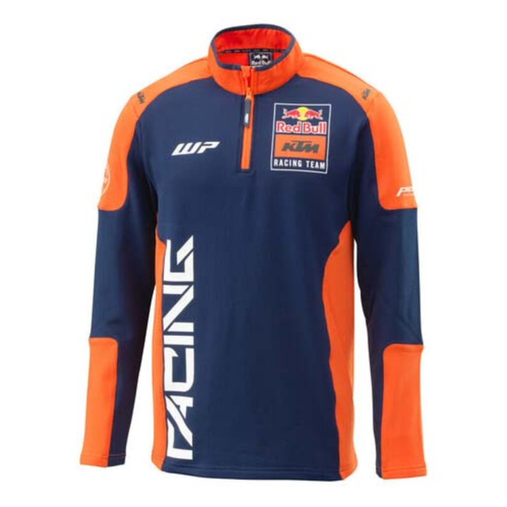 Pull demi-zippé KTM réplica team red bull | Oxmoto