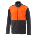 Pull zippé KTM mécanic noir/orange | Oxmoto