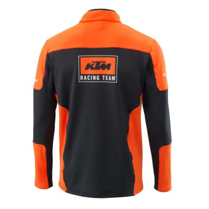 Pull demi-zippé KTM racing team noir | Oxmoto