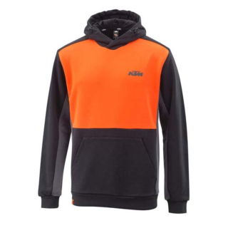 Sweat KTM mécanic noir/orange | Oxmoto