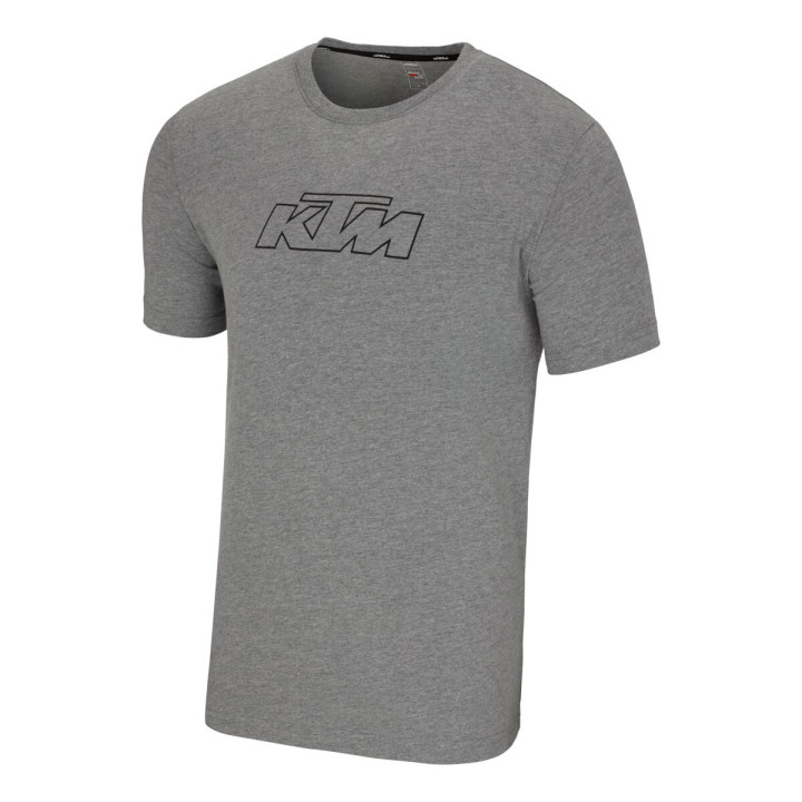 T-shirt KTM essential gris foncé | Oxmoto