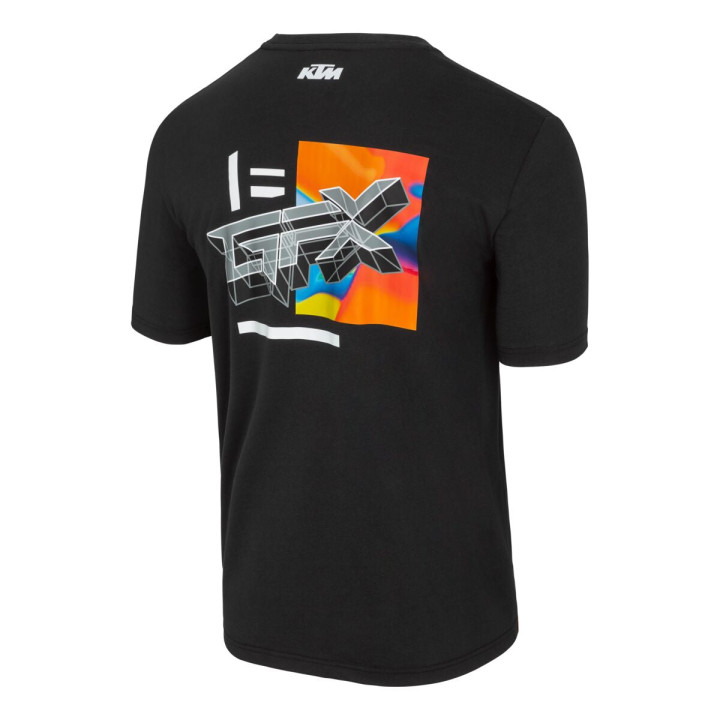 T-shirt KTM gfx noir | Oxmoto