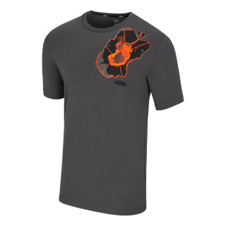 T-shirt KTM fluids gris | Oxmoto