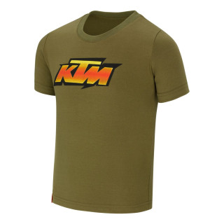 T-shirt enfant KTM racing olive | Oxmoto
