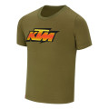 T-shirt enfant KTM racing olive | Oxmoto