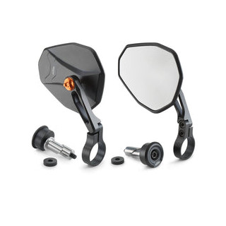 Paire rétroviseurs embouts de guidon KTM | Oxmoto