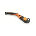Levier de frein repliable KTM orange/noir | Oxmoto