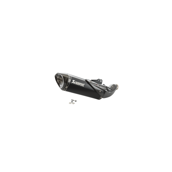 Silencieux Akrapovic noir KTM 790 duke 2023/2025 - 890 duke 2021/2023