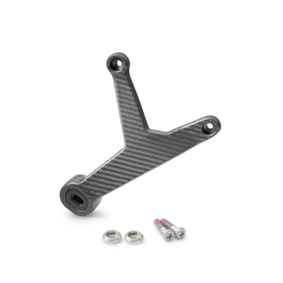 Fixation silencieux carbone sans repose-pied passager racing KTM 990 duke 2024/2025