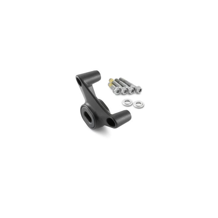 Fixation silencieux sans repose-pied passager KTM 790 duke 2023/2025 - 890 duke 2021/2023