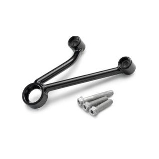 Fixation silencieux sans repose-pied passager KTM 690 duke 2012/2017