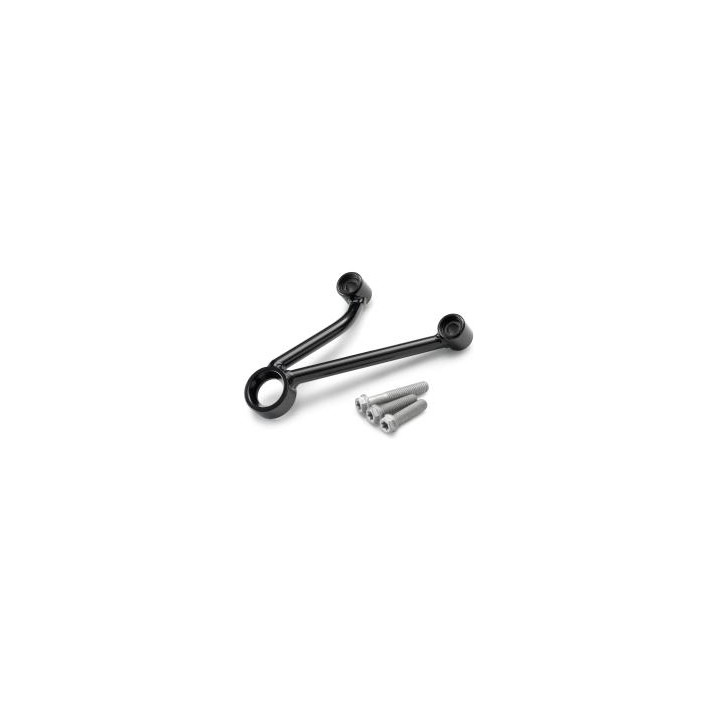 Fixation silencieux sans repose-pied passager KTM 690 duke 2012/2017