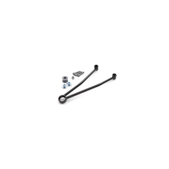 Fixation silencieux sans repose-pied passager KTM 125/200/390 rc 2014/2019