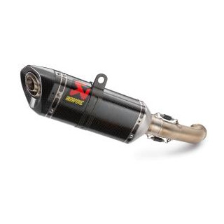 Silencieux Akrapovic KTM 125/250/390 duke 2017/2023 | Oxmoto