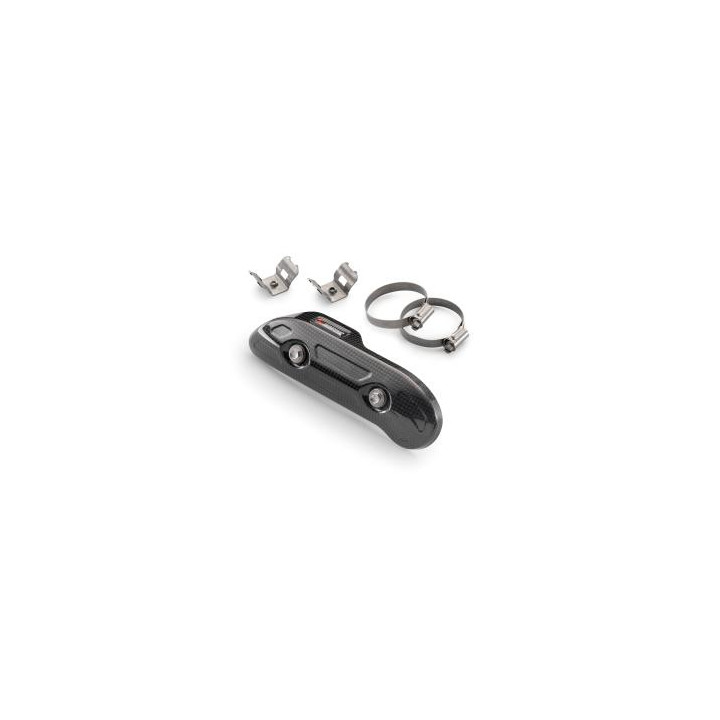 Protection pare-chaleur de collecteur carbone Akrapovic KTM 350 sxf/excf 2013-2016