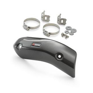 Protection pare-chaleur de collecteur carbone Akrapovic KTM 690 smc/enduro 2008-2018