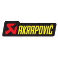 Autocollant Akrapovic 34x120mm | Oxmoto